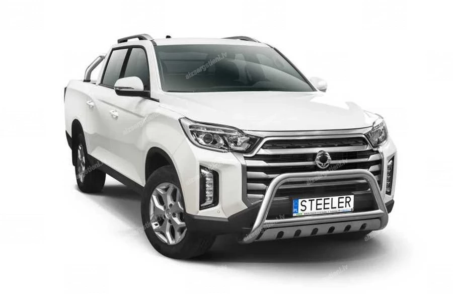 STEELER A BAR WITH CROSSBAR AND AXLE-PLATE SSANGYONG/KGM Musso