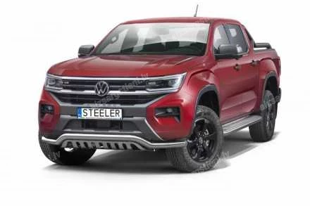 STEELER LOW BAR WITH AXLE-PLATE VOLKSWAGEN Amarok