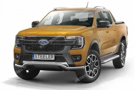 STEELER PRIEKŠĒJAIS ZEMAIS AIZSARGSTIENIS FORD Ranger