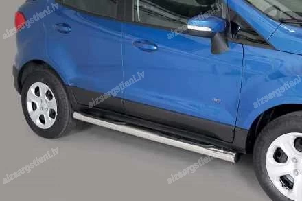 MISUTONIDA ROUND SIDE BARS WITH PLASTIC FOOTSTEPS FORD Ecosport