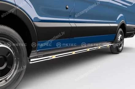 METEC APAĻI SĀNU AIZSARGSTIEŅI AR PAPILDUS LED GABARĪTGAISMĀM (L3, L4 RITEŅU BĀZE) FORD Transit