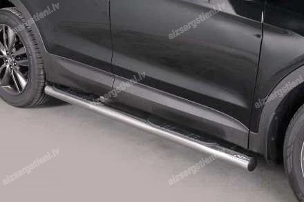 MISUTONIDA ROUND SIDE BARS WITH PLASTIC FOOTSTEPS HYUNDAI Santa Fe