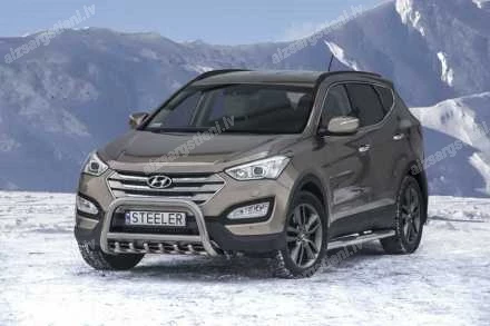 STEELER PRIEKŠĒJAIS A FORMAS AIZSARGSTIENIS AR ŠĶĒRSSTIENI UN AIZSARGRIBĀM HYUNDAI Santa Fe