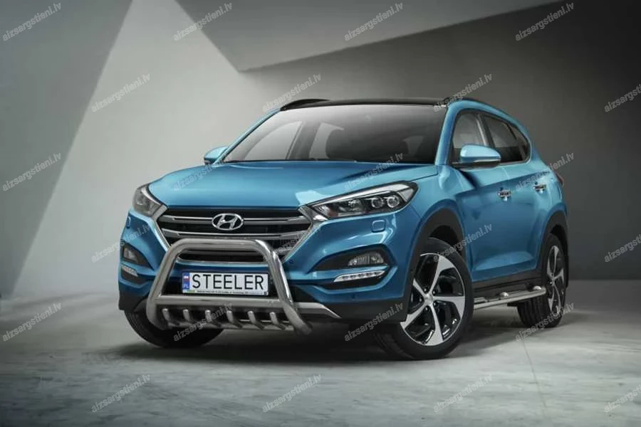 STEELER A BAR WITH CROSSBAR AND AXLE-BAR HYUNDAI Tucson